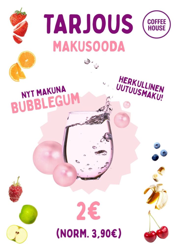 Makusooda BUBBLE GUM Coffee House