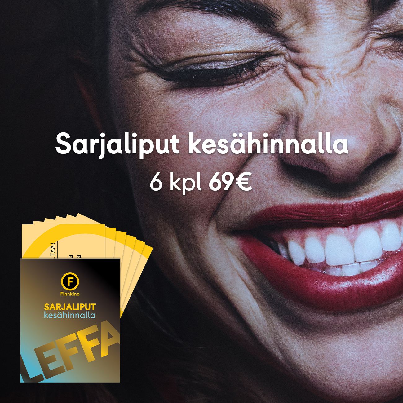 Sarjaliput kesähinnalla! Finnkino Strand