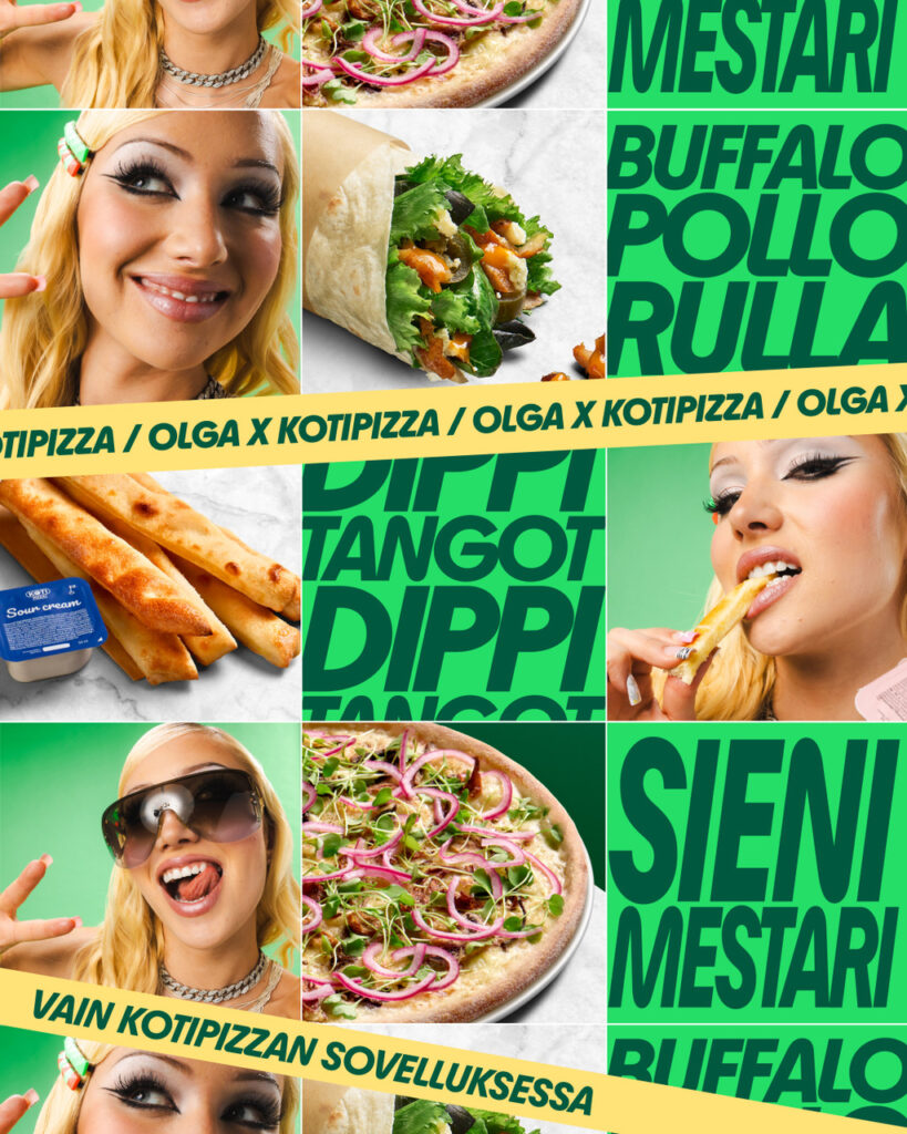 Olga X Kotipizza Kotipizza