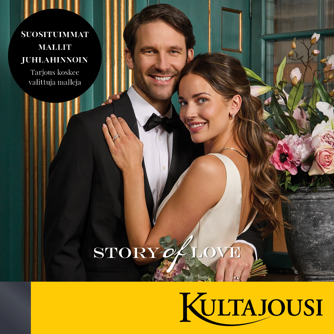 Story of Love timanttikorumallisto Kultajousi