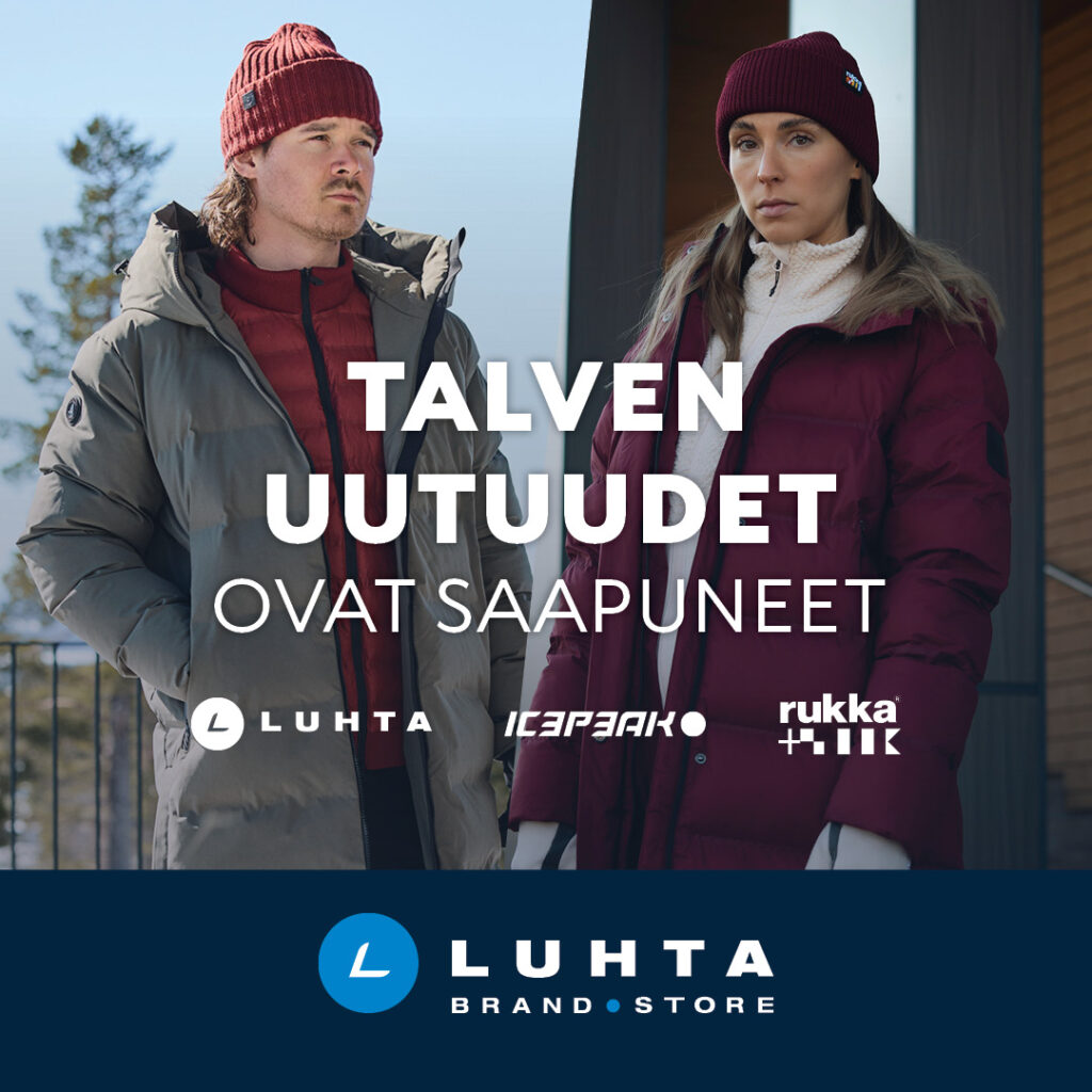 Talven takit ovat saapuneet! Luhta Brand Store