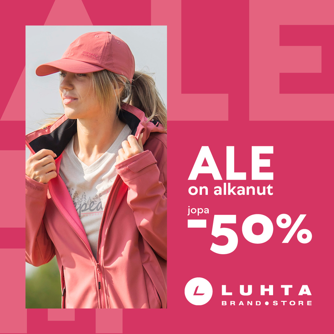 ALE ON ALKANUT! Luhta Brand Store