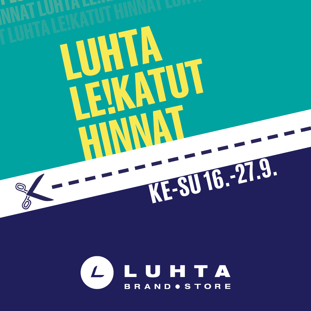 LEIKATUT HINNAT Luhta Brand Store