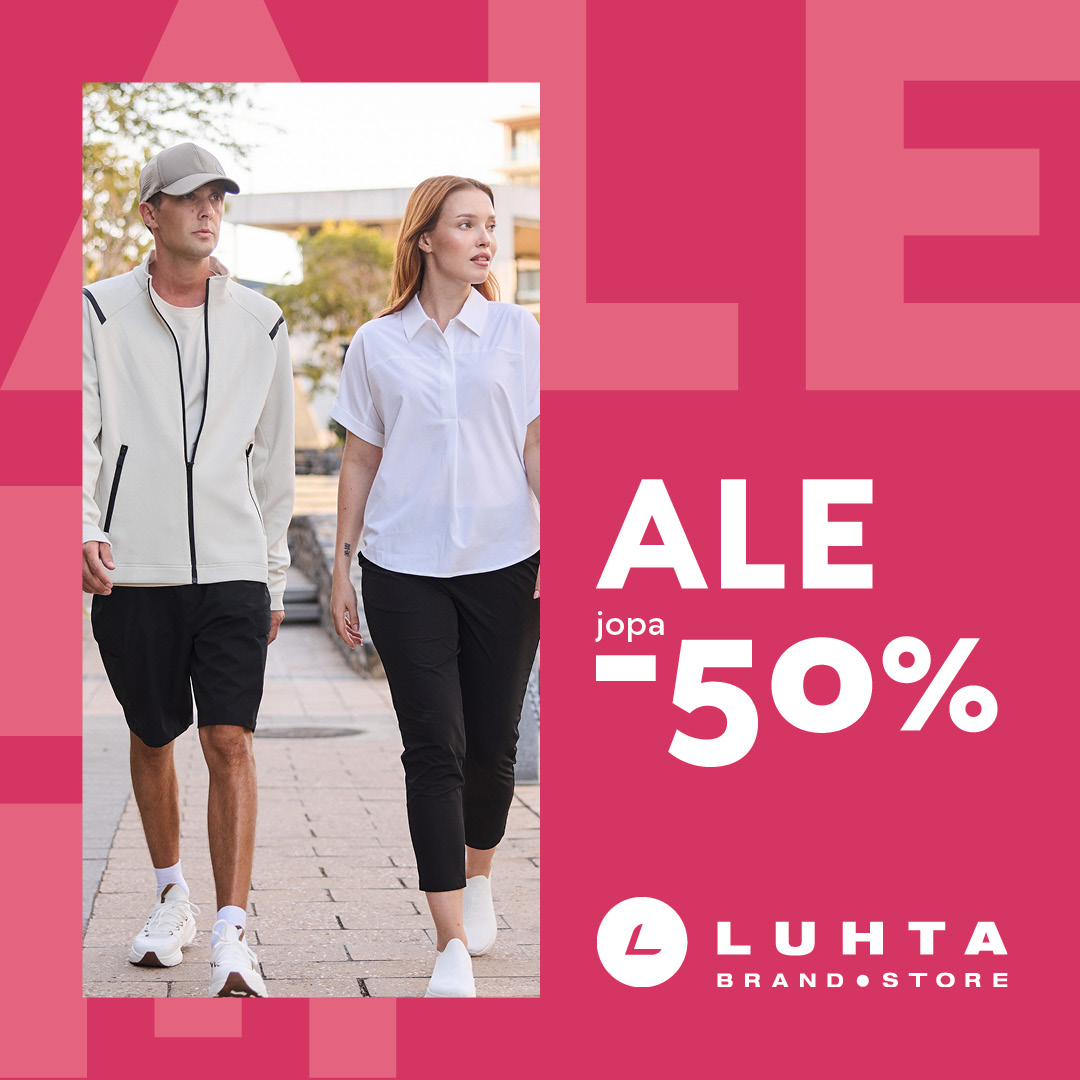 ALE JATKUU. Luhta Brand Store