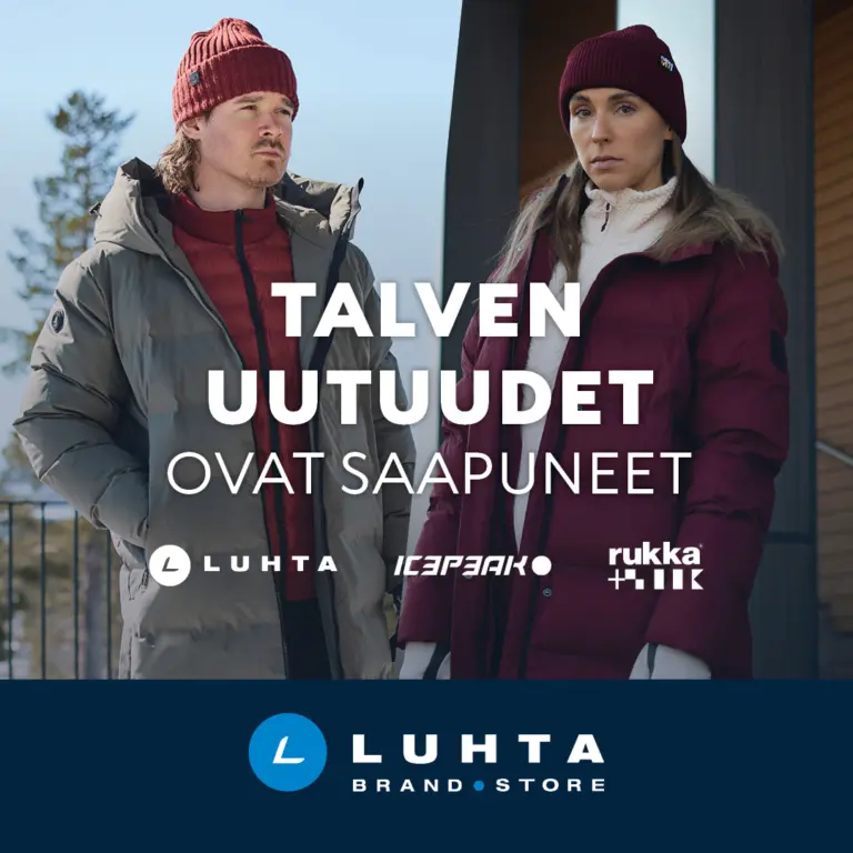 Talven takit ovat saapuneet! Luhta Brand Store