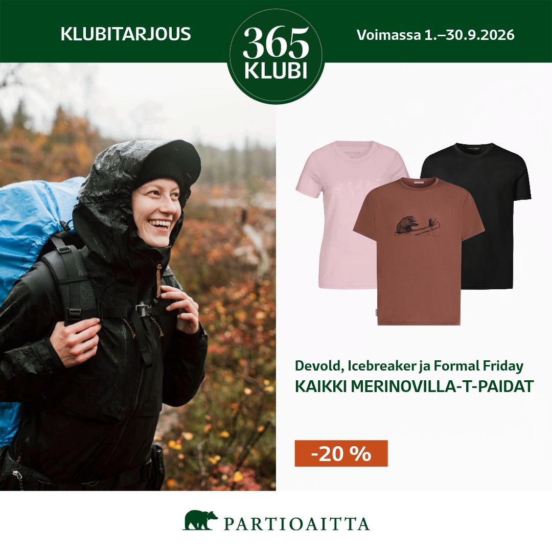 Syyskuun klubitarjous Partioaitta