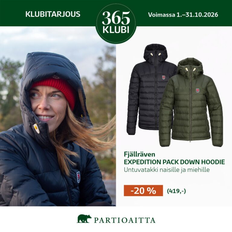 Lokakuun Klubitarjous Partioaitta