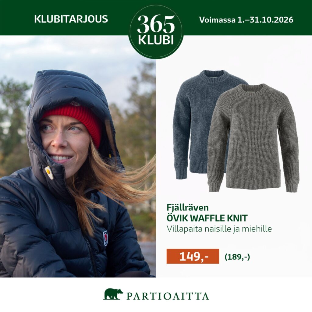 Lokakuun klubitarjous Partioaitta