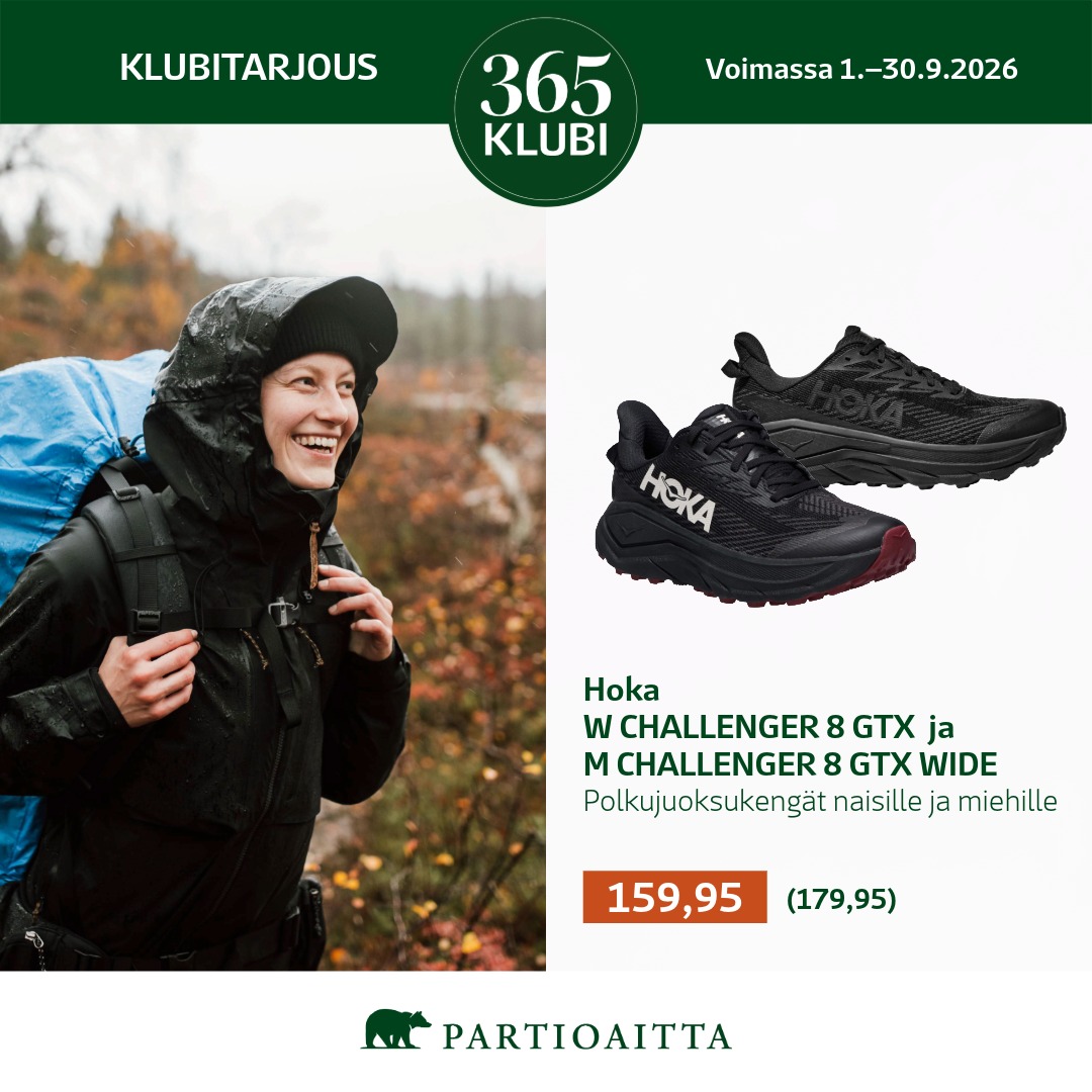 Syyskuun klubitarjous Partioaitta