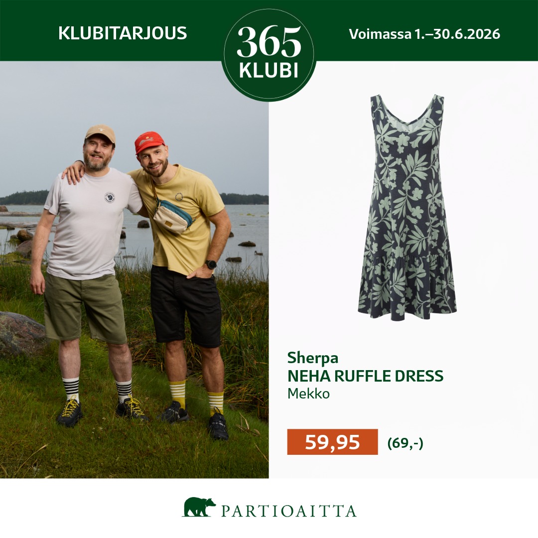 SHERPA Neha Ruffle -mekko Partioaitta