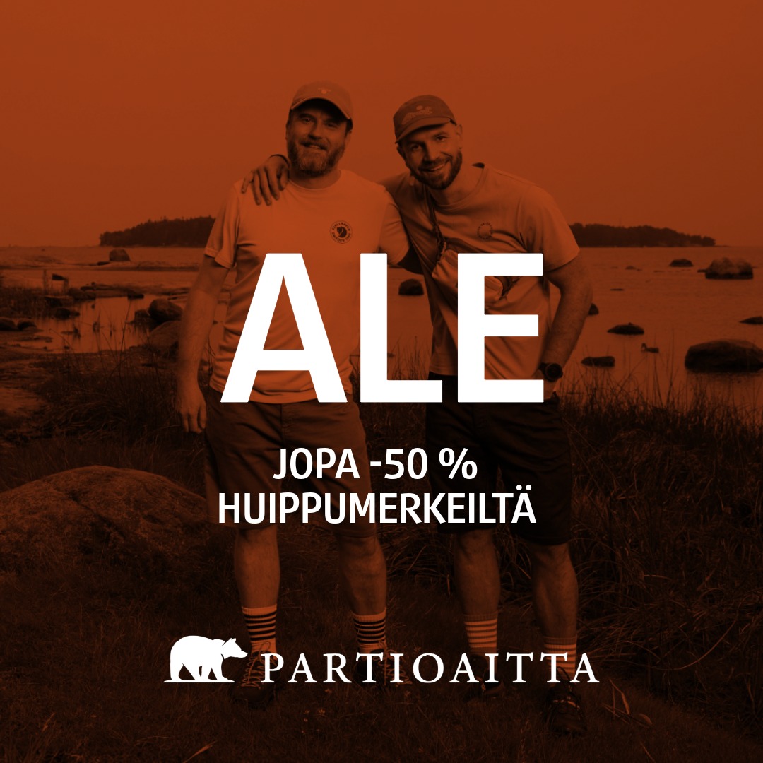 ALE ON ALKANUT Partioaitta