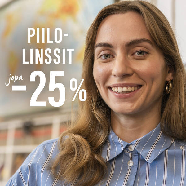 Piilolinssit jopa -25% Silmäasema Lappeenranta Iso Kristiina