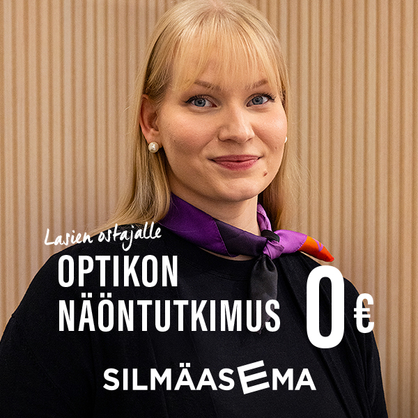 Optikon näöntutkimus 0€ Silmäasema Lappeenranta Iso Kristiina