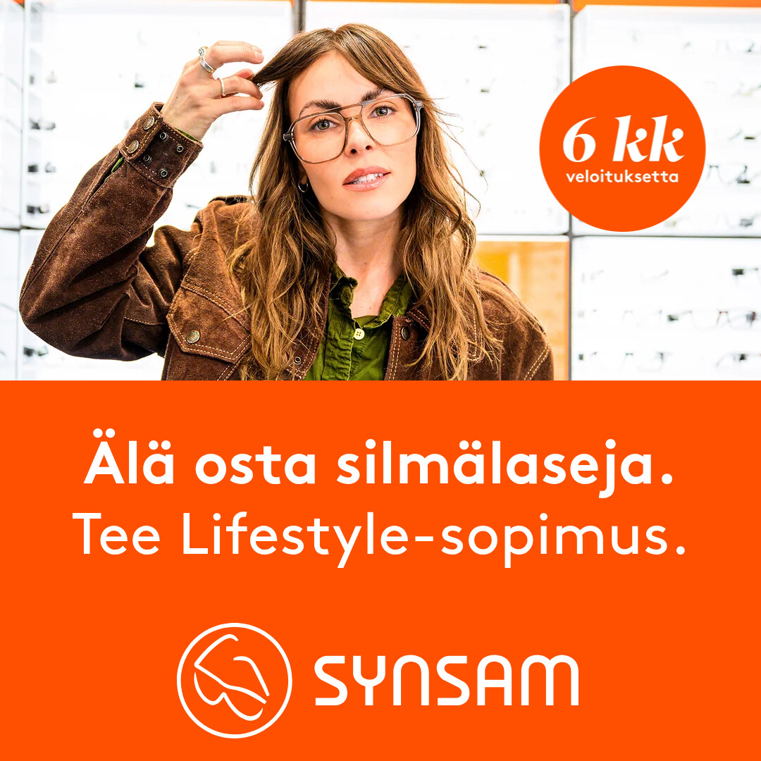 Synsam Lifestyle -sopimus 6kk 0€ Synsam
