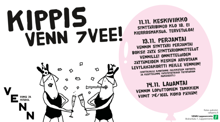 VENN 7VEE VENN Lappeenranta