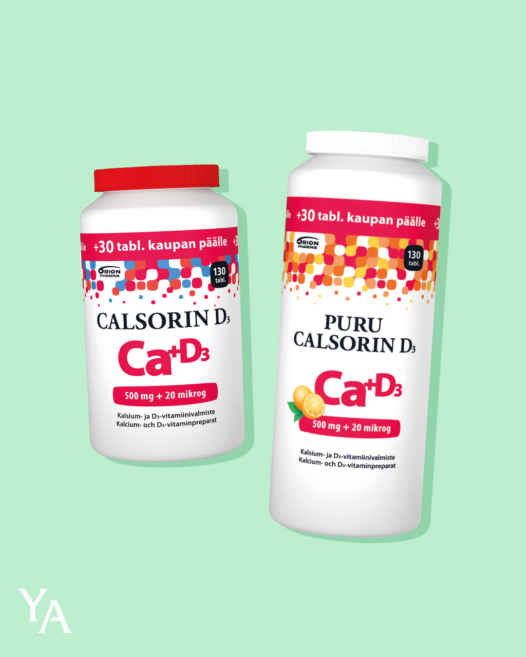 Calsorin-kalsiumvalmisteet -20% Yliopiston Apteekki