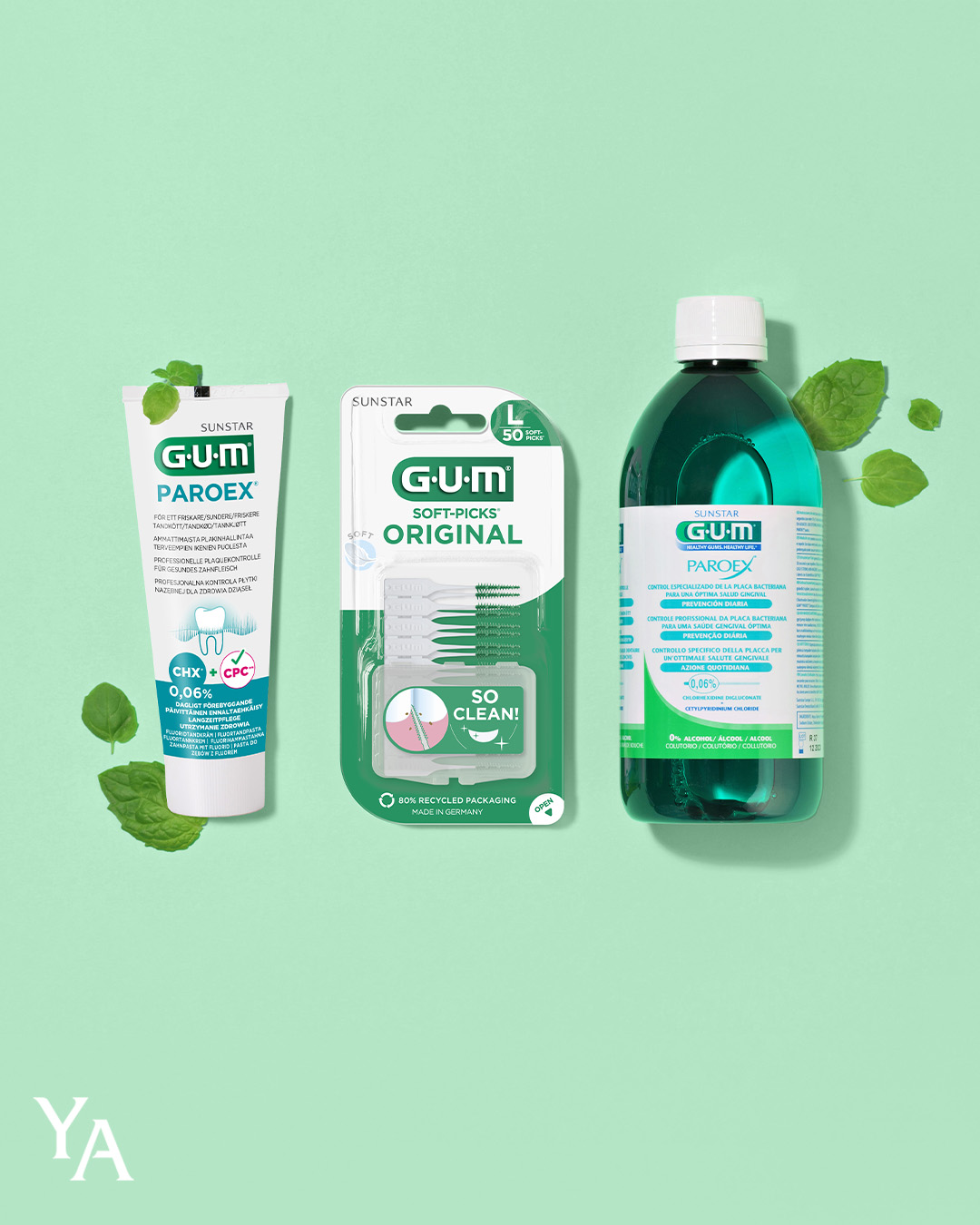 GUM-suunhoitotuotteet -20% Yliopiston Apteekki