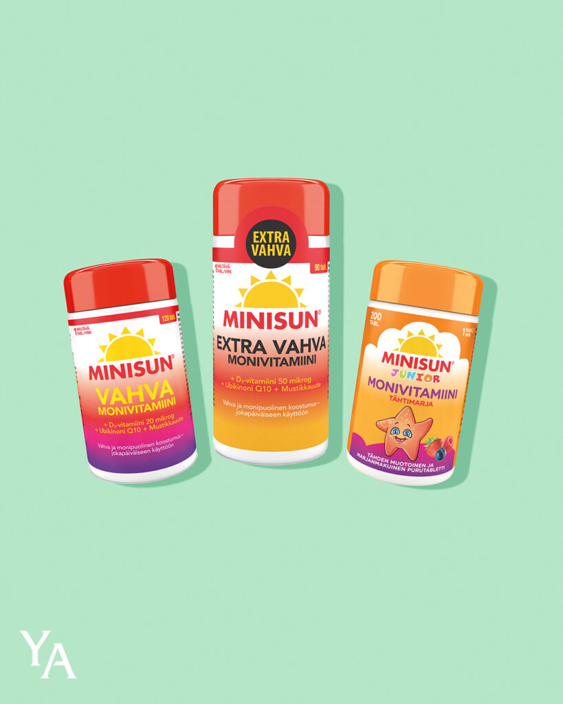 Minisun-ravintolisät -20% Yliopiston Apteekki