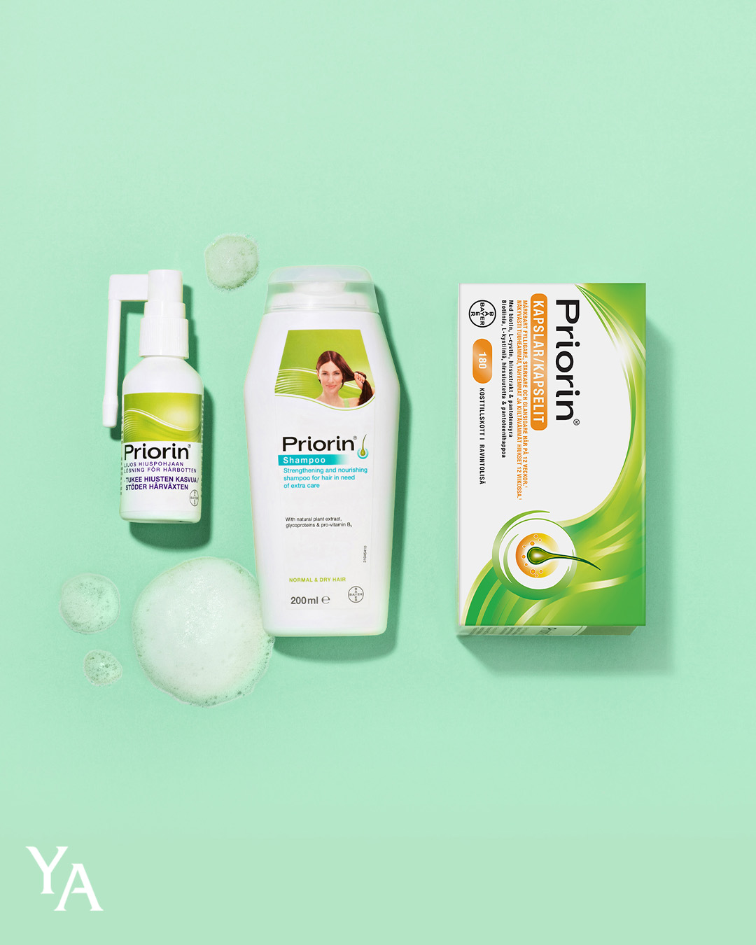 Priorin-hiustuotteet -20% Yliopiston Apteekki