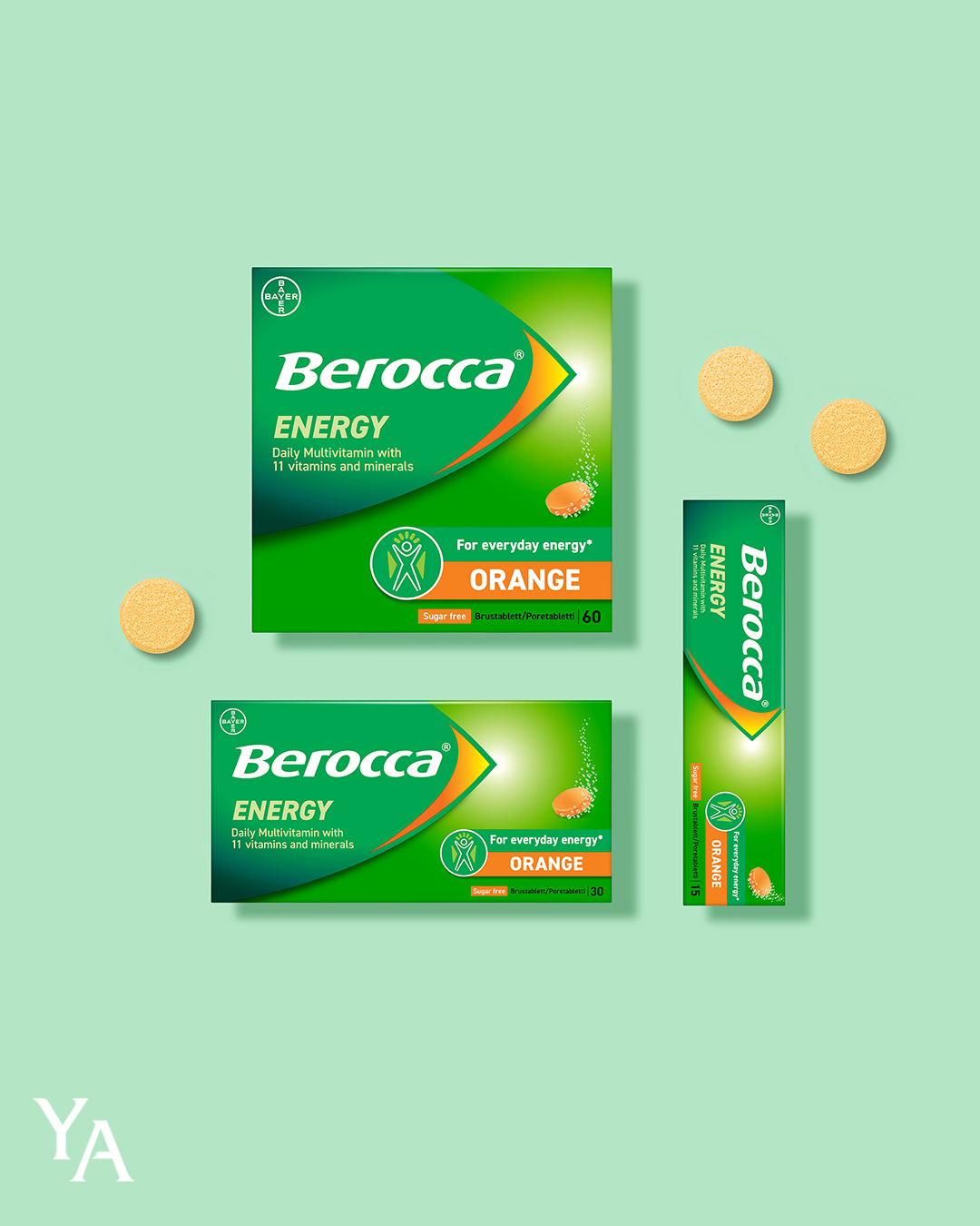Berocca-ravintolisät -20% Yliopiston Apteekki