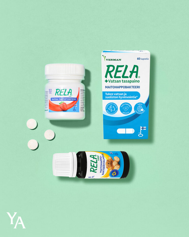 Rela-maitohappobakteerit -20% Yliopiston Apteekki