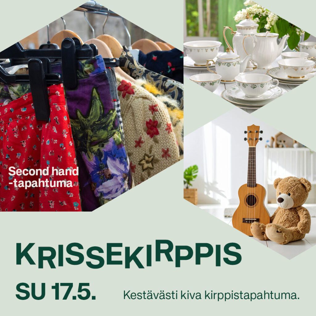 Krissekirppis sunnuntaina 17.5.