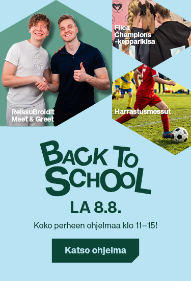 IsoKristiinan Back to School -tapahtuma 8.8.