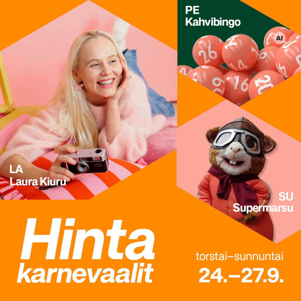 Paljon ohjelmaa IsoKristiinan Hintakarnevaaleilla!