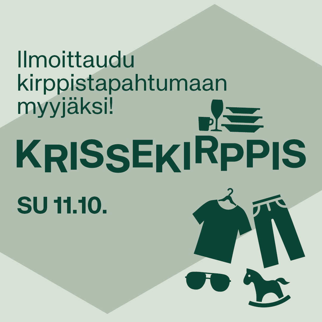 Krissekirppis myyjähaku 11.10.